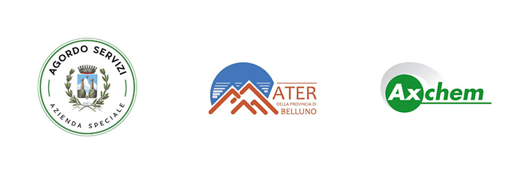 Le aziende che mi hanno scelto: Agordo Servizi, ATER, Axchem.